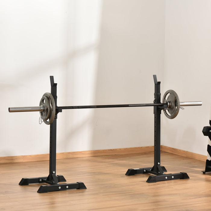Heavy Duty Weights Bar Barbell Squat Stand Stands