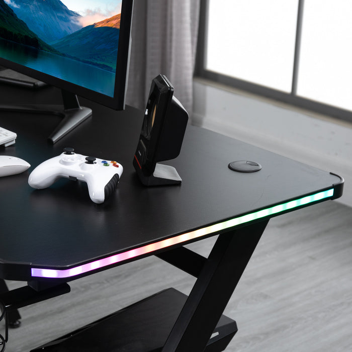 Gaming Desk Racing Style Home Office Ergonomic Computer