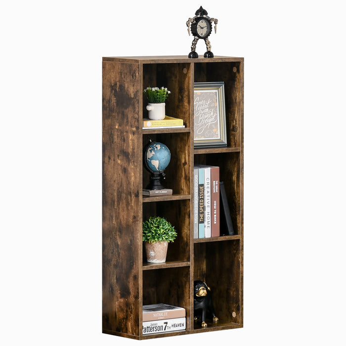 Bookcase Industrial Bookshelf Free Standing Display Cabinet Cube