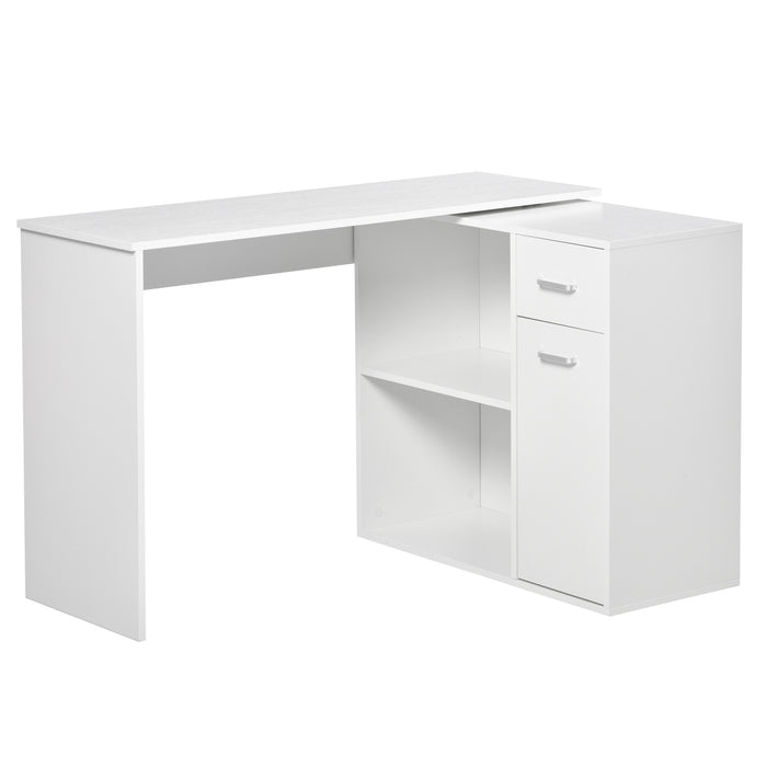 L-Shaped corner computer desk Table Study Table PC