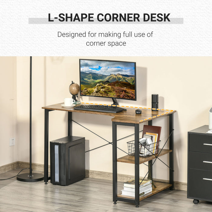 L-Shaped Computer Desk Home Office Corner Desk Study