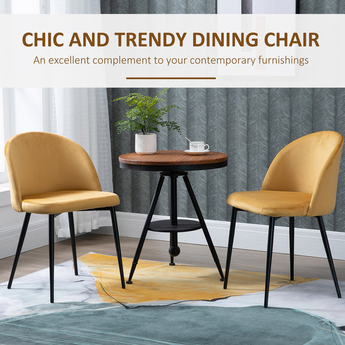 Dining Chairs Set of 2 Contemporary Design for