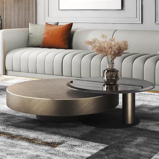 Gold Nesting Coffee Table- | Get A Free Side Table Today