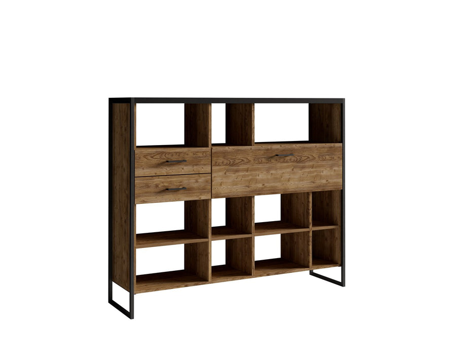 Tarabo 48 Bookcase, 154cm, Oak Canyon