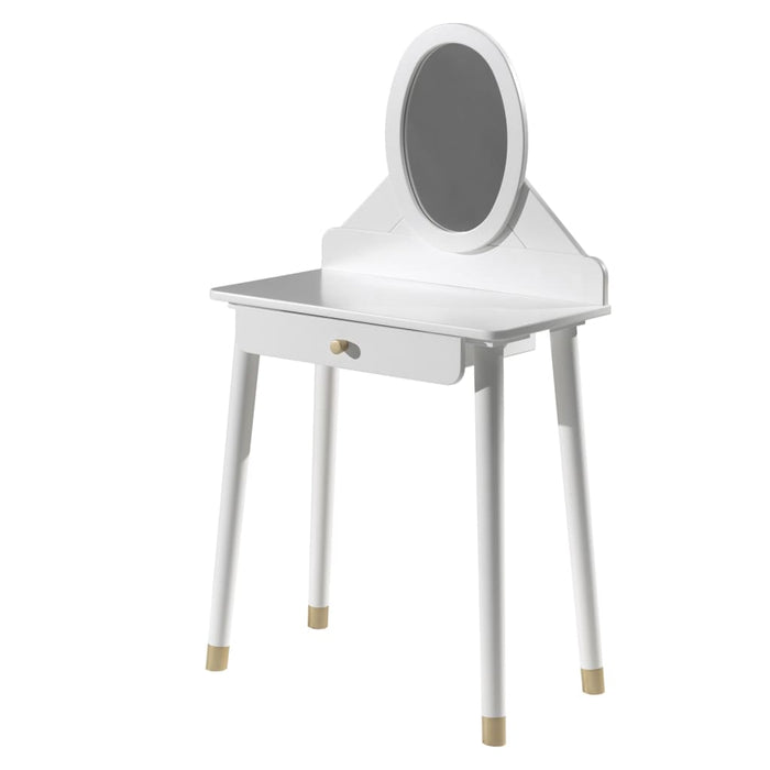 Vipack Kids Dressing Table Billy with Mirror Wood White