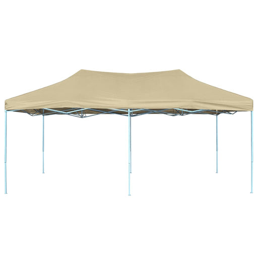 Foldable Tent Pop-Up 3x6 m Cream White.