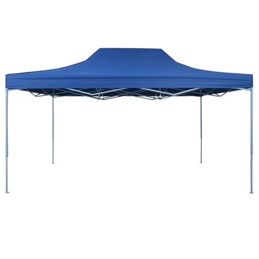 Foldable Tent Pop-Up 3x4.5 m Blue.