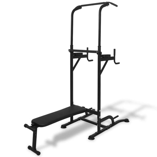 Power Tower with Sit-up Bench.