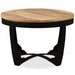 Side Table Solid Rough Mango Wood 60x40 cm.