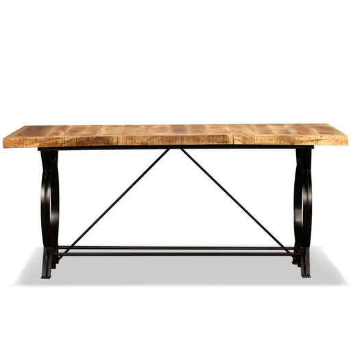 Dining Table Solid Rough Mango Wood 180 cm.