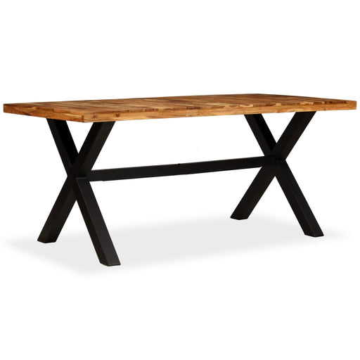 Dining Table Solid Acacia and Mango Wood 180x90x76 cm.