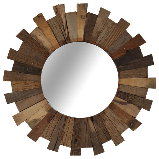 Wall Mirror Solid Reclaimed Wood 50 cm.