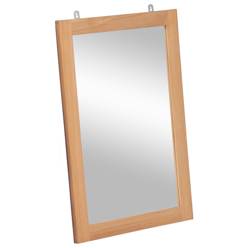 Wall Mirror Solid Teak 50x70 cm.