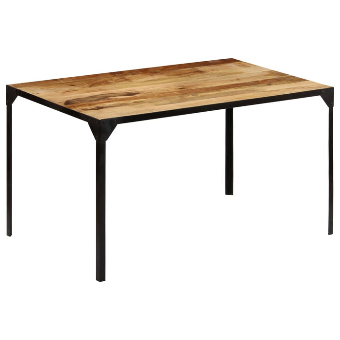 Dining Table 140x80x76 cm Solid Mango Wood.