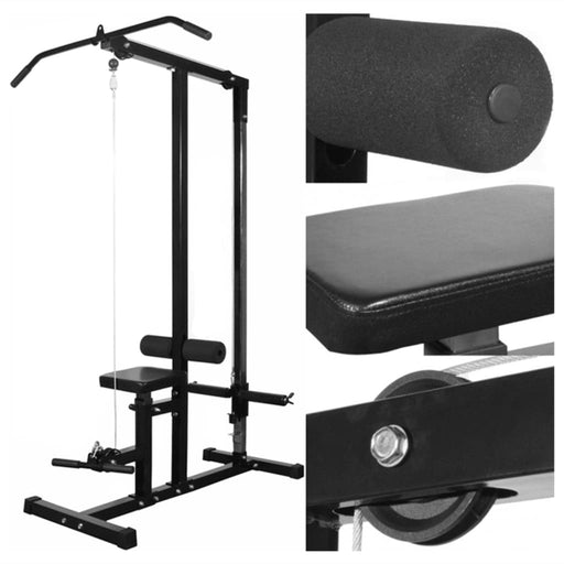 Power Tower with Barbell and Dumbbell Set 60.5 kg.
