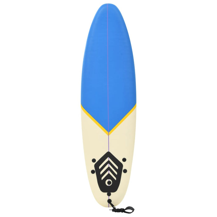 Surfboard 170 cm Blue and Cream.
