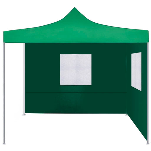 Foldable Tent with 2 Walls 3x3 m Green.