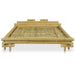 Bed Frame Bamboo 160x200 cm.
