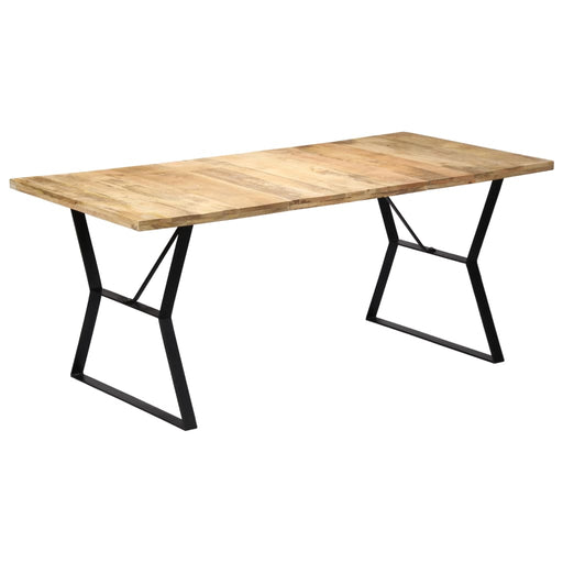 Dining Table 180x90x76 cm Solid Mango Wood.