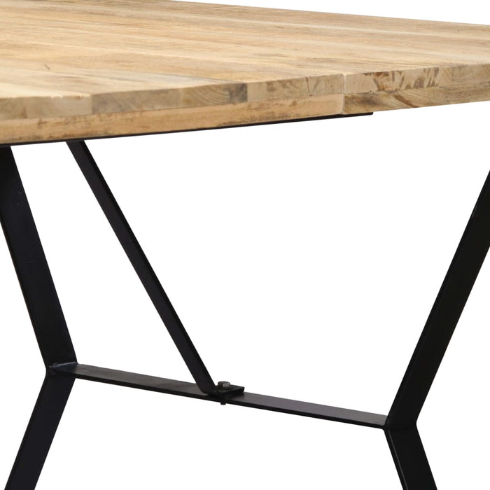 Dining Table 180x90x76 cm Solid Mango Wood.