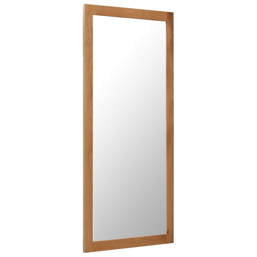 Mirror 50x140 cm Solid Oak Wood.