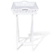 Side Table with Tray White.