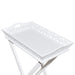 Side Table with Tray White.