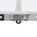 Foldable Camping Table Height Adjustable Aluminium 120 x 60 cm.