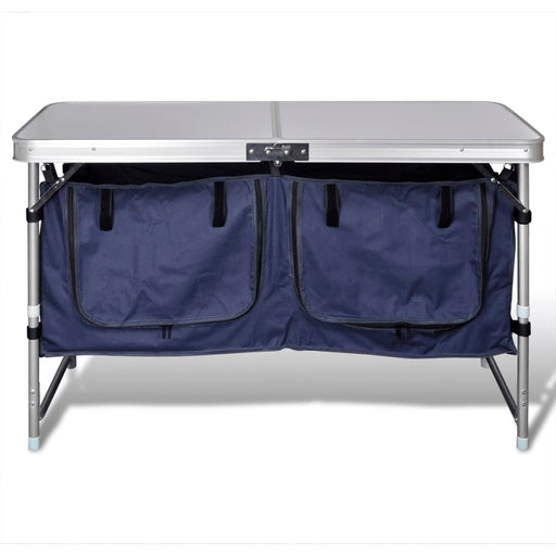 Foldable Camping Cupboard with Aluminium Frame.