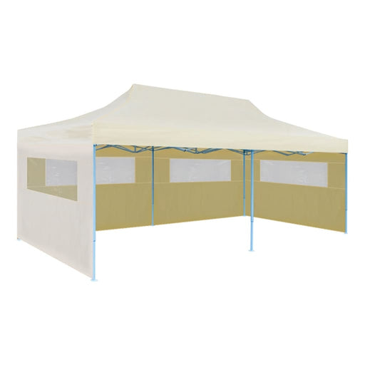 Cream Foldable Pop-up Party Tent 3 x 6 m.