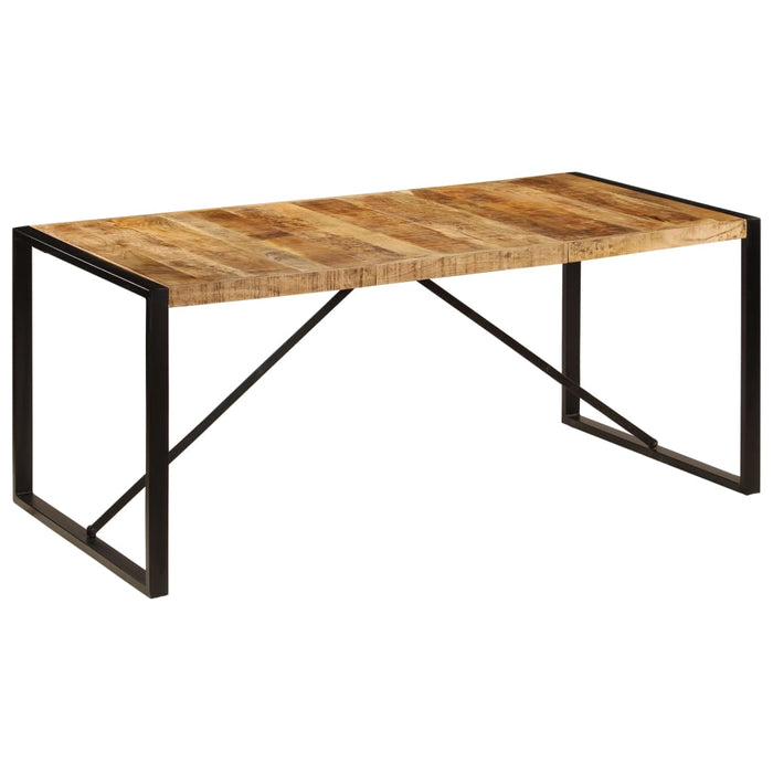 Dining Table 180x90x75 cm Solid Mango Wood.