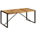 Dining Table 180x90x75 cm Solid Mango Wood.