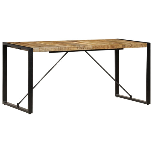 Dining Table 160x80x75 cm Solid Mango Wood.