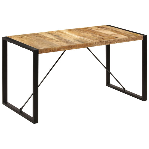 Dining Table 140x70x75 cm Solid Mango Wood.