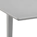 Extendable Dining Table Grey (80-120)x80x74 cm MDF.