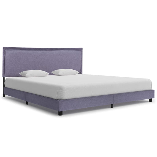 Bed Frame Light Grey Fabric 150x200 cm 5FT King Size.