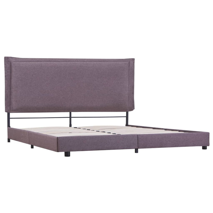 Bed Frame Taupe Fabric 150x200 cm 5FT King Size.