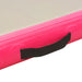 Inflatable Gymnastics Mat with Pump 800x100x10 cm PVC Pink.