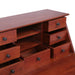Secretary Desk Brown 78x42x103 cm Solid Mahogany Wood.