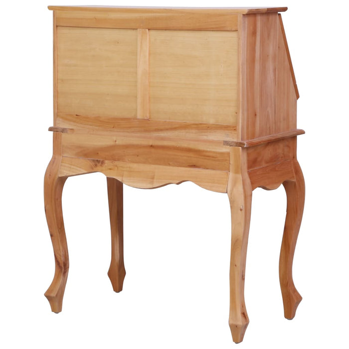 Secretary Desk 78x42x103 cm Solid Mahogany Wood.