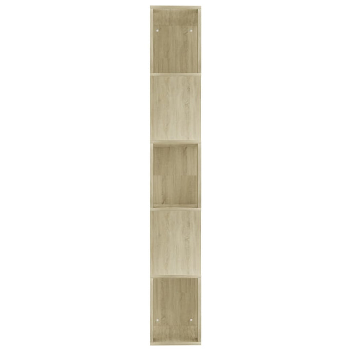 Book Cabinet/Room Divider Sonoma Oak 45x24x159 cm Engineered Wood.