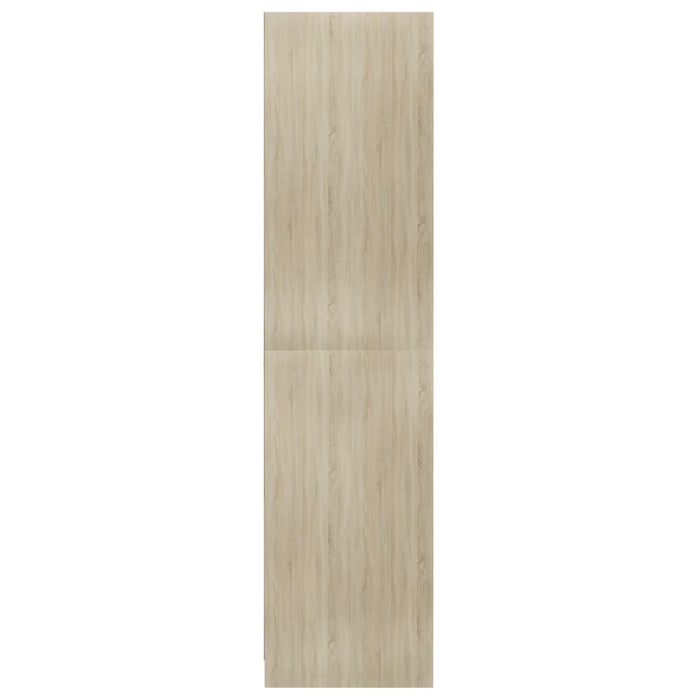 Wardrobe Sonoma Oak 100x50x200 cm Engineered Wood.