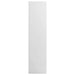 Wardrobe High Gloss White 100x50x200 cm Engineered Wood.