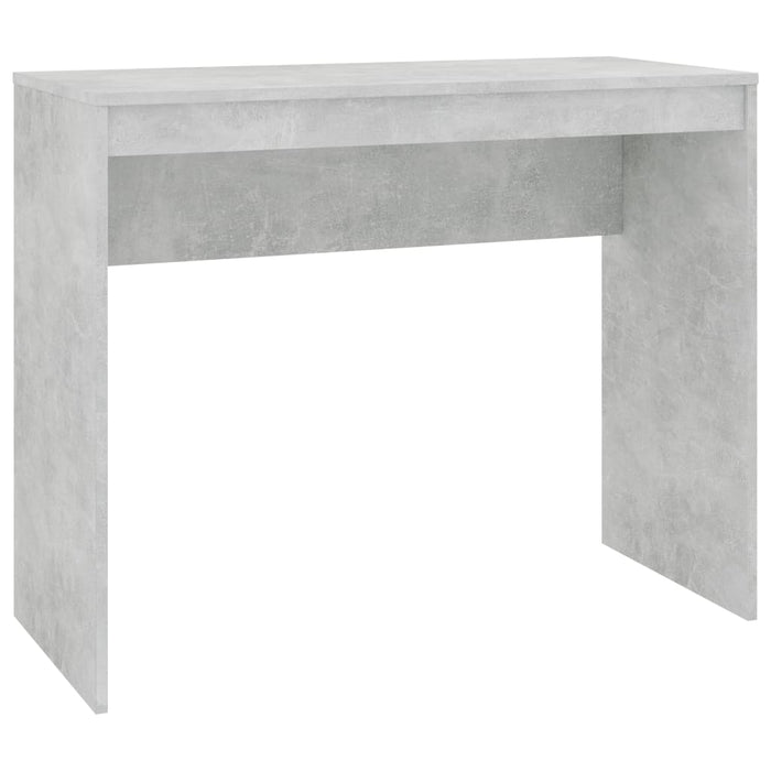 Desk Concrete Grey 90x40x72 cm Engineered Wood.