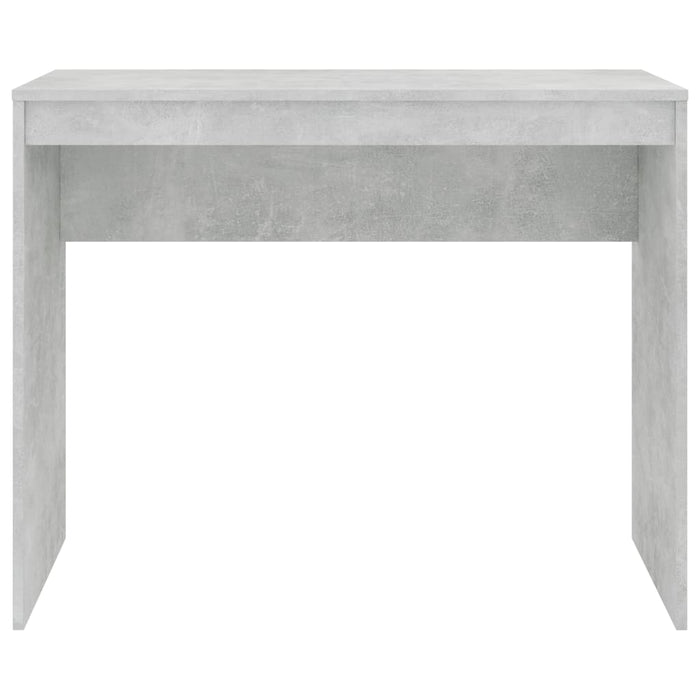 Desk Concrete Grey 90x40x72 cm Engineered Wood.