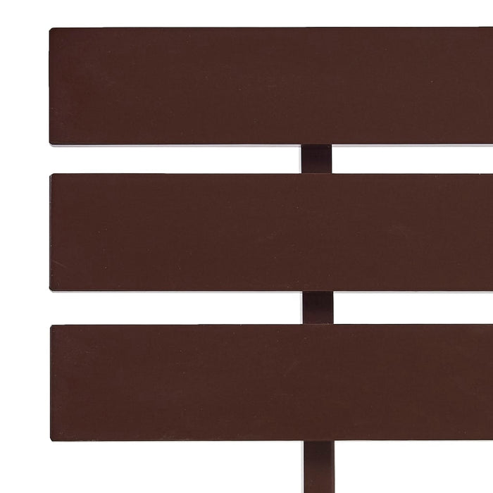 Bed Frame Dark Brown Solid Pine Wood 180x200 cm 6FT Super King.