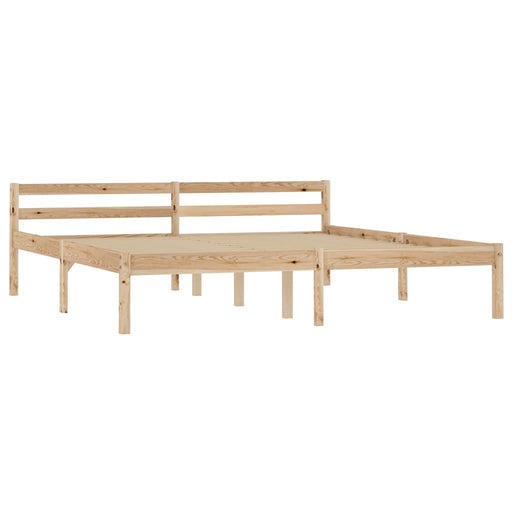 Bed Frame Solid Pine Wood 180x200 cm 6FT Super King.