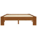 Bed Frame Light Brown Solid Pine Wood 120x200 cm.