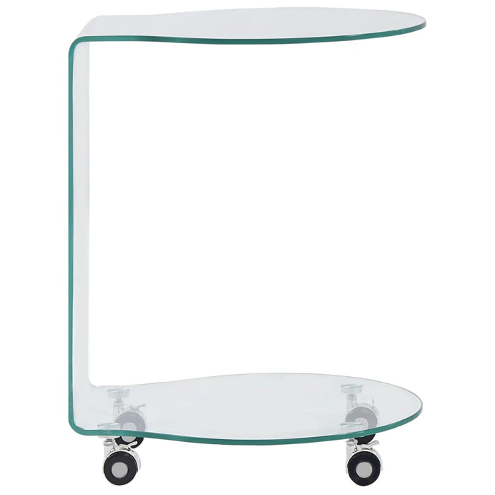 Coffee Table Tempered Glass 45 cm