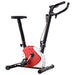 Exercise Bike with Belt Resistance Red.